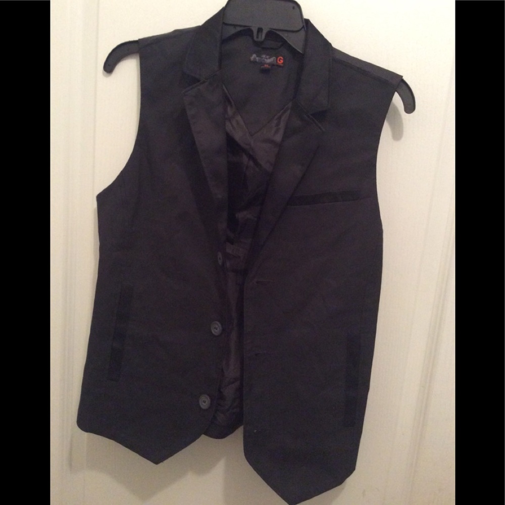 Men’s Guess black vest XS
